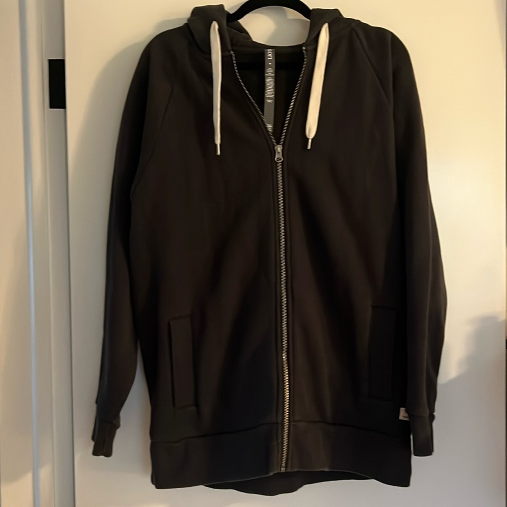 Vuori women’s restore oversized full zip hoodie